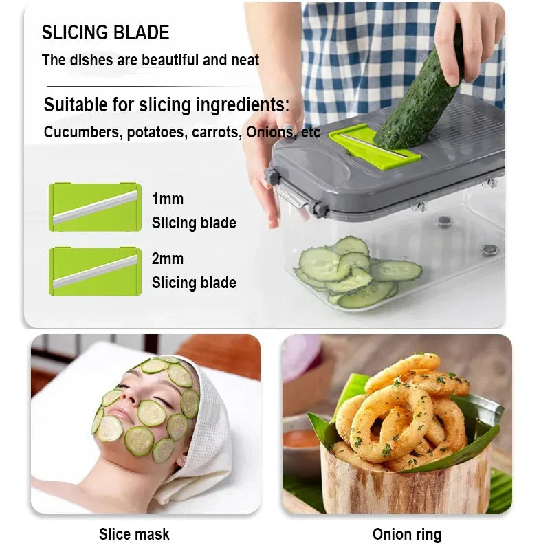 22 in 1 Multifunctional Vegetable Chopper