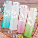 Hello Master Glass Water Bottle