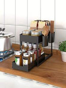 2 Tier Kitchen & Undersink Organizer