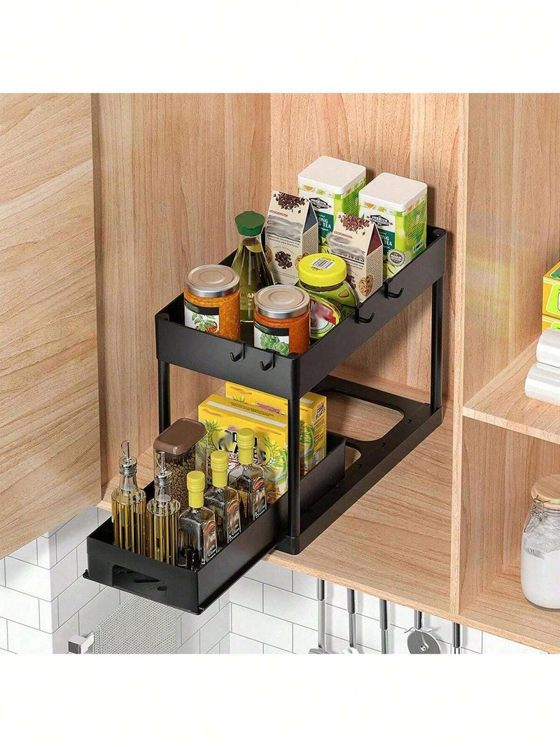 2 Tier Kitchen & Undersink Organizer