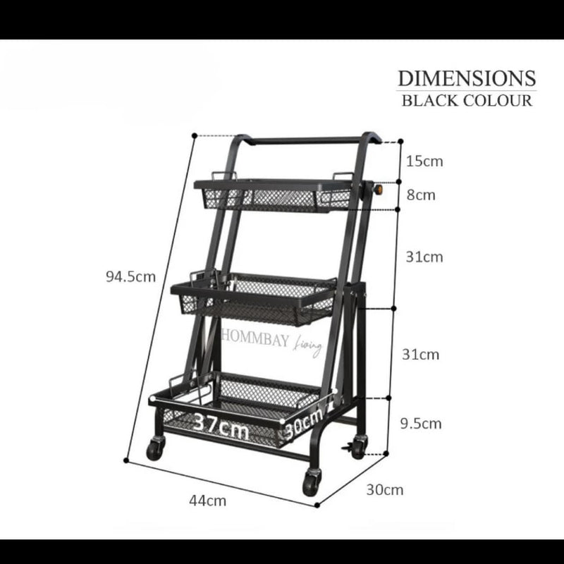 Multi-Purpose 3 Tier Storage Rack