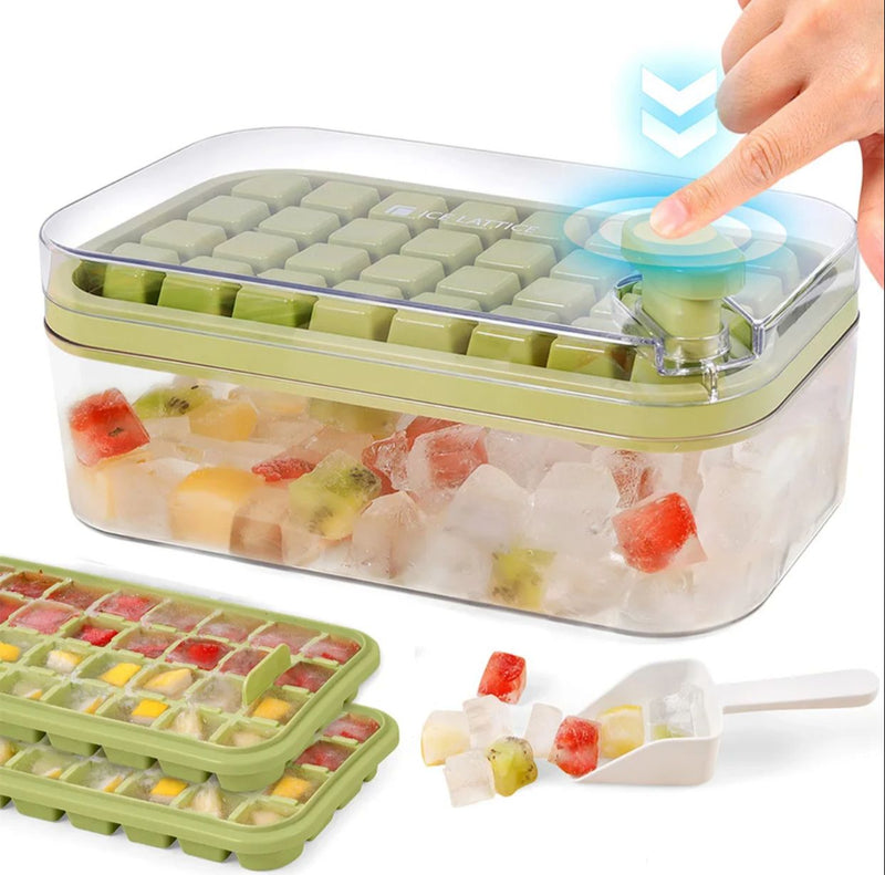 32Grid Silicone Ice Mold with Storage Box