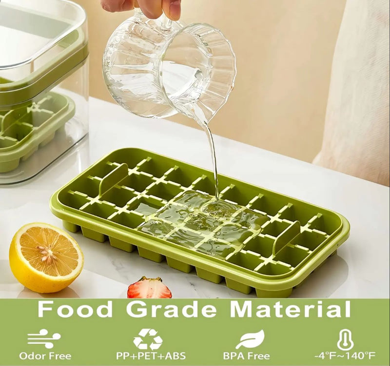 32Grid Silicone Ice Mold with Storage Box