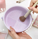 Silicone Makeup Brush Cleaner Bowl