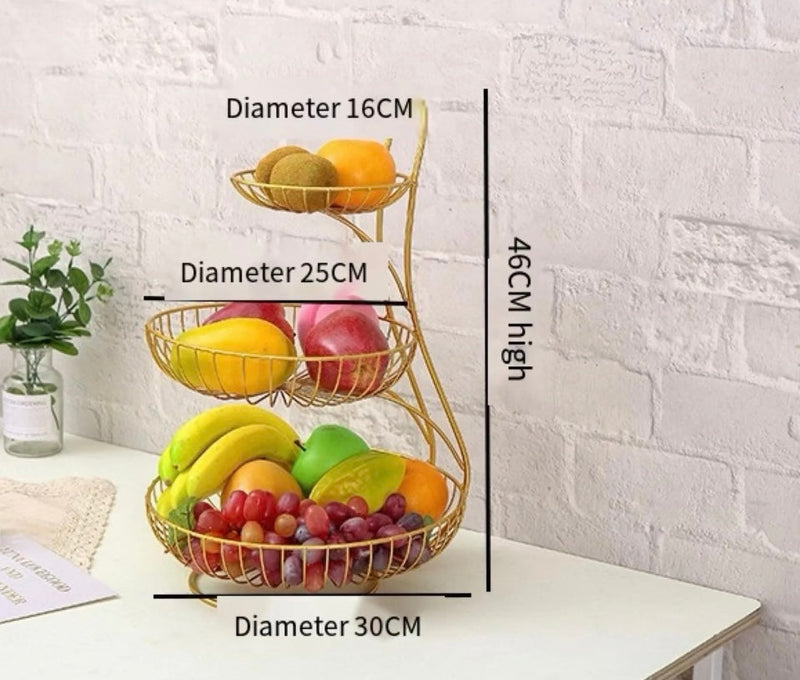 3 Layer Fruit Basket