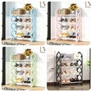 4 Layer Diamond Shoe Rack