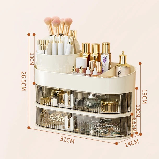 Large Capacity Desktop Cosmetic and Jewellery Organizer