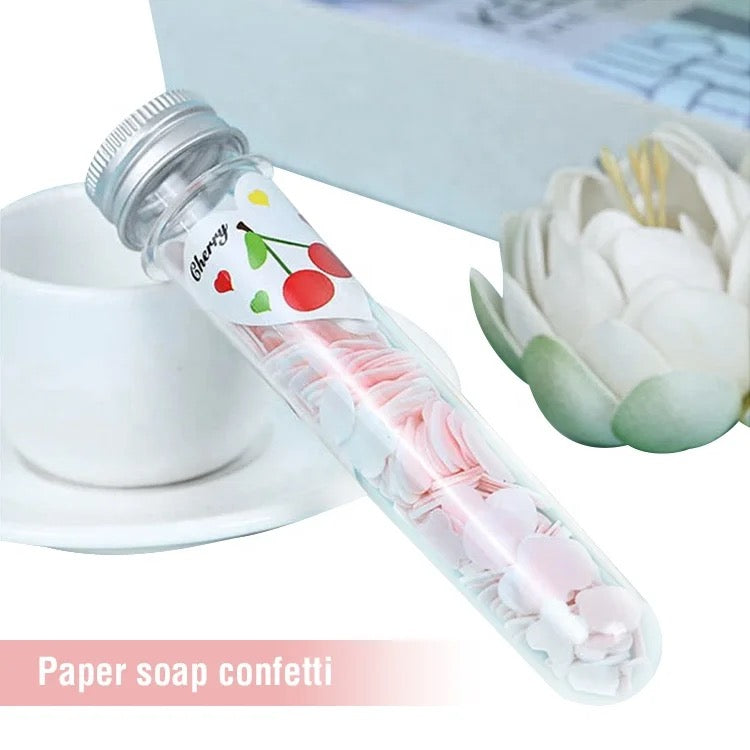 Mini Flower Paper Soap