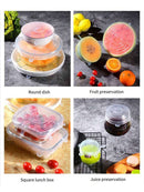 6 Pcs Reusable Food Cover