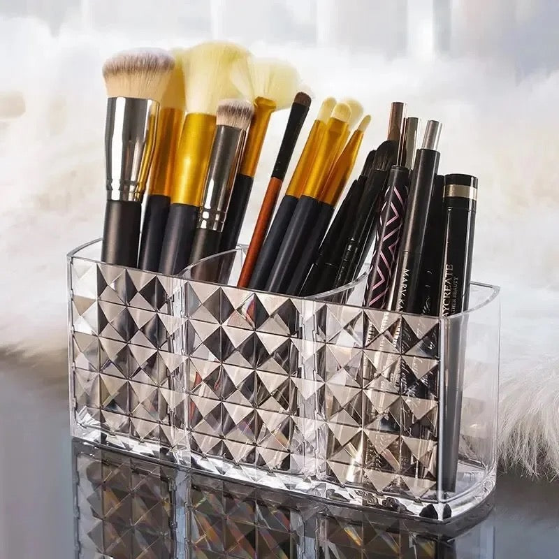 Acrylic Cosmetic Brush Holder