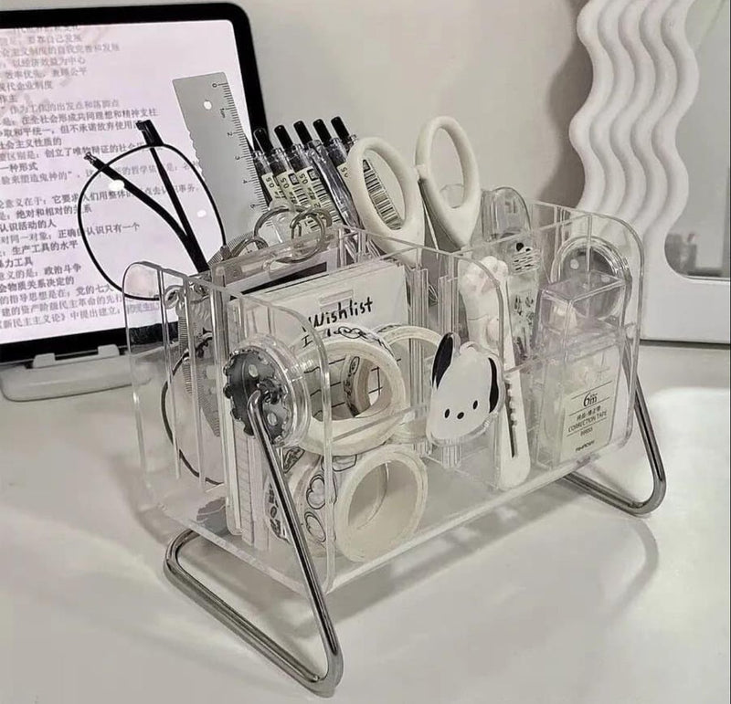 Acrylic Remote & Cosmetic Holder