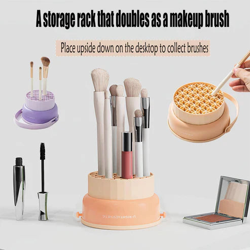 Silicone Makeup Brush Cleaner Bowl