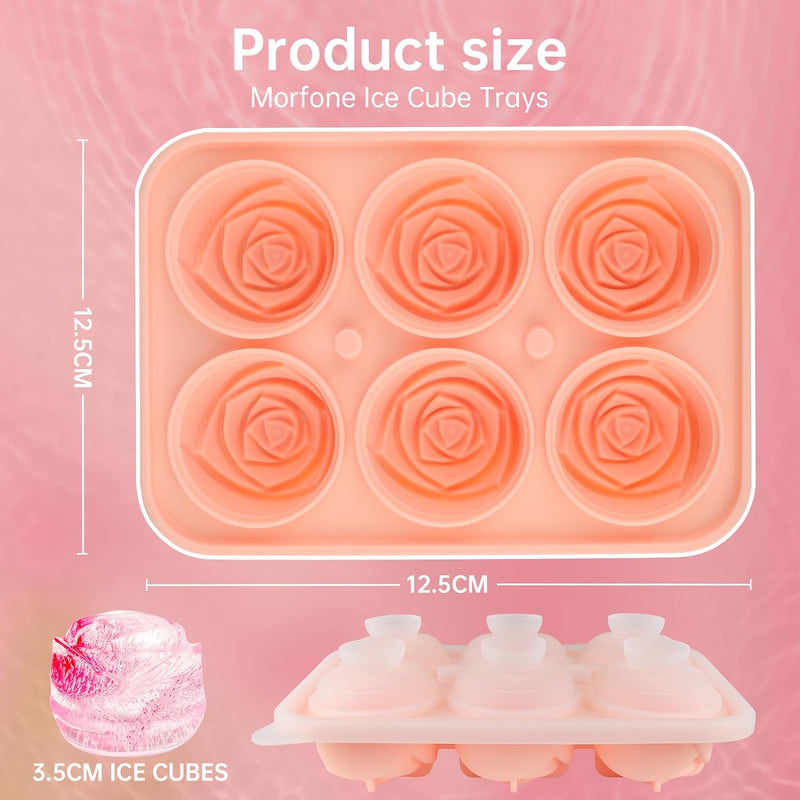 3D Rose Ice Cube Mold