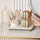 Rotating Cosmetic Brush And Lipstick Organizer