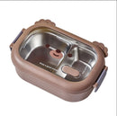 Lunch Box Stainless Steel Double Sided Lock