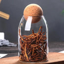 Boll Cork Glass Storage Jar