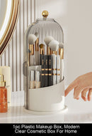 Luxury Rotatable Cosmetic Brush Holder