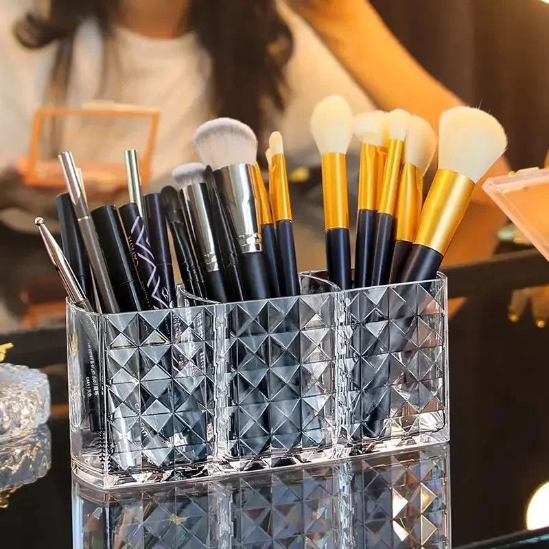 Acrylic Cosmetic Brush Holder