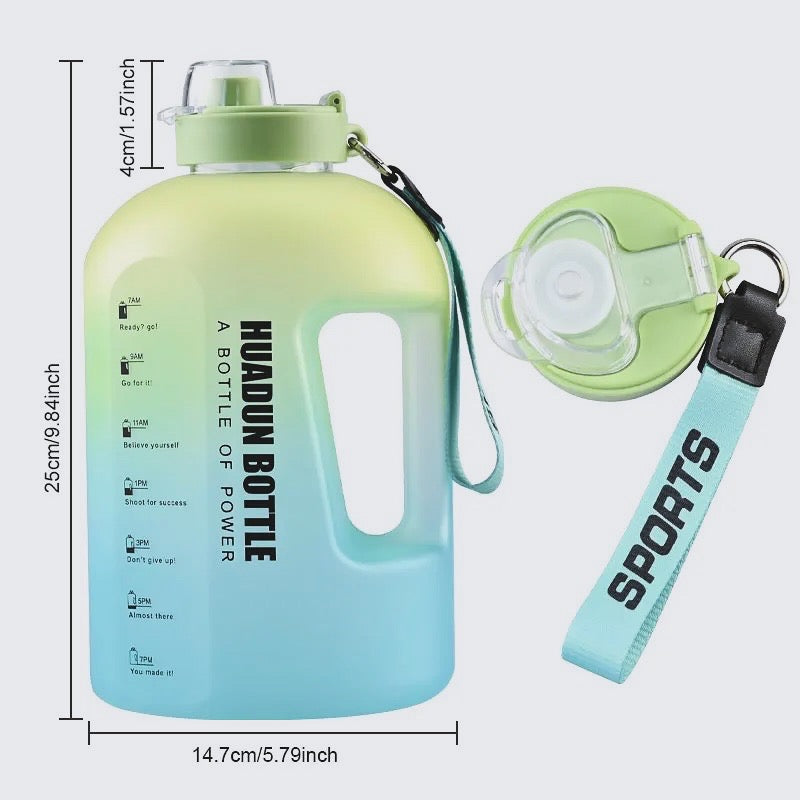 2L Large Capacity Travel Water Bottle