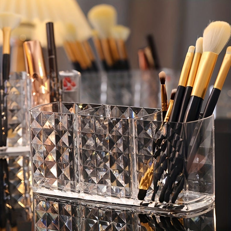 Acrylic Cosmetic Brush Holder