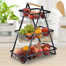 3 Tier Kitchen Countertop Fruit Basket