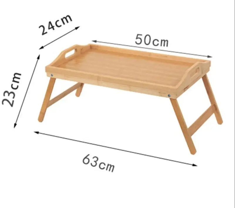 Bamboo Bed Table Tray