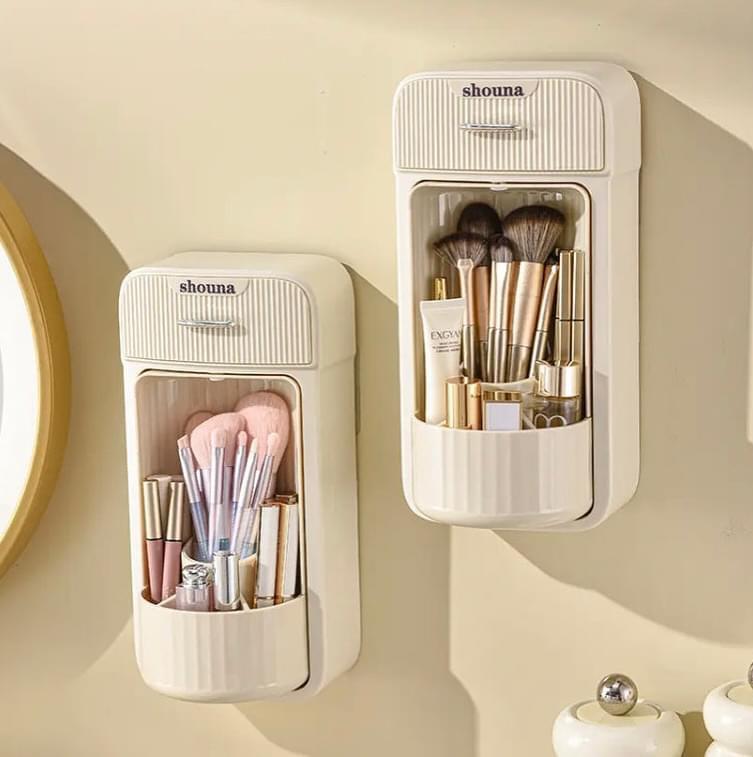 Wall-Mounted Rotating Makeup