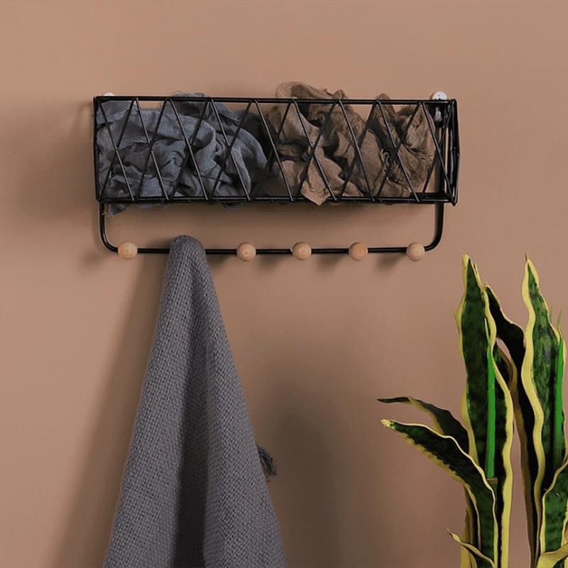 Criss-Cross Wall Shelf