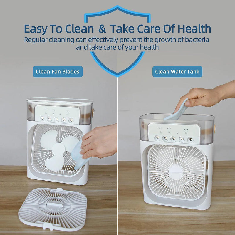 Portable Air Conditioner Mist Fan