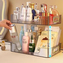 Double layer Acrylic Multipurpose Cosmetics Makeup Organizer