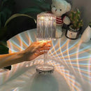 Diamond Shape Crystal Lamp