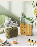 Food Storage Containers with Measuring Cup