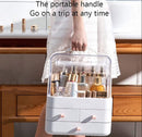 Acrylic Double Door Cosmetic Organizer